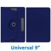 Capa Universal Giratória Tablet 9" Polegadas - Azul Marinho